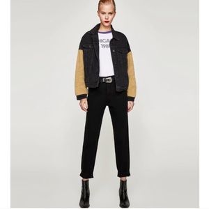 SOLD.......on D3P0P Zara high waisted mom jeans